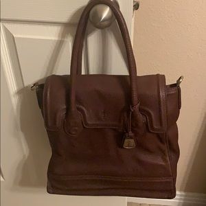 Cole Haan tote with shoulder strap and handles